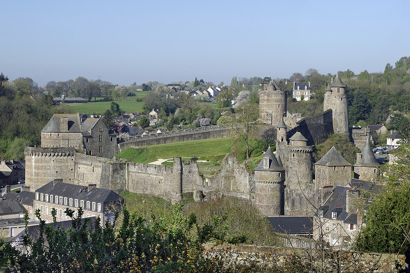 Château de Fougères en Bretagne