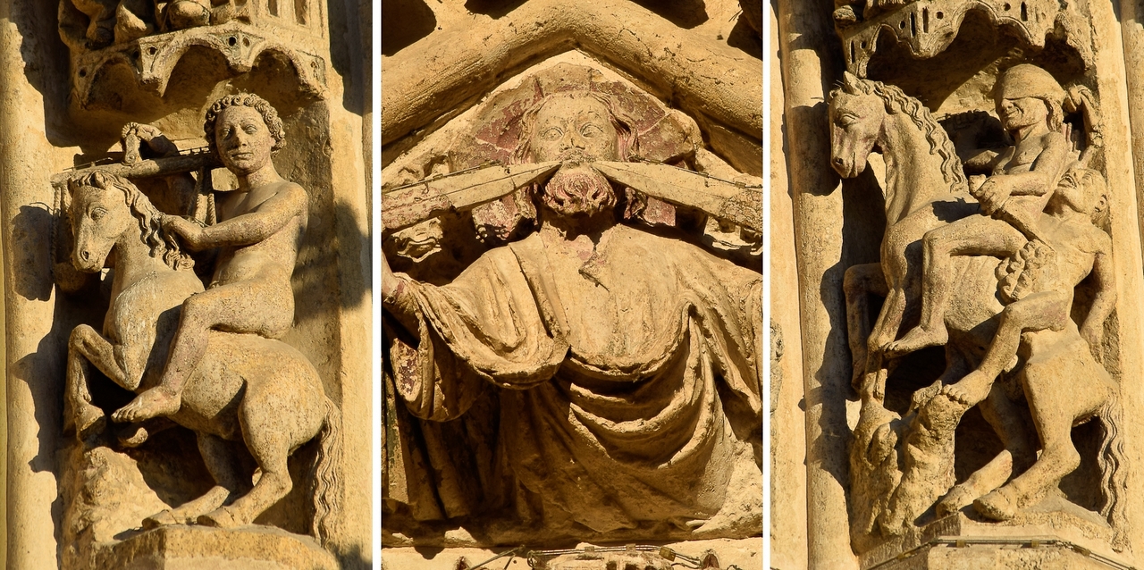 Sculpture religieuse : les trois barjots de la cathédrale d’Amiens