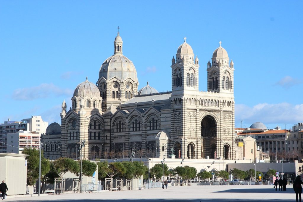 Cathédrale Sainte-Marie-Majeure de Marseille.