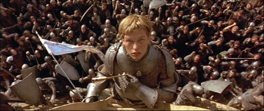 Scène du film Jeanne d'Arc : Milla Jovovich