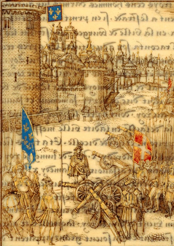 Siège de ville au XVIe siècle