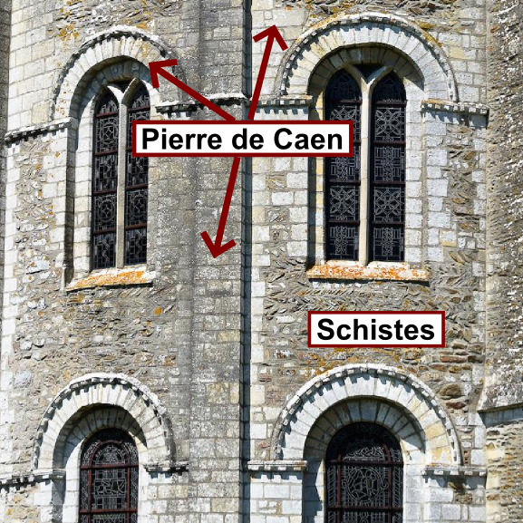 Appareil de l'abbaye Saint-Vigor de Cerisy