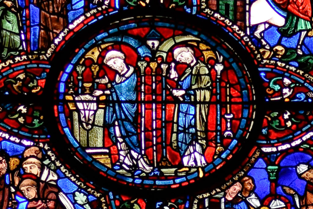 Vitrail de saint Lubin